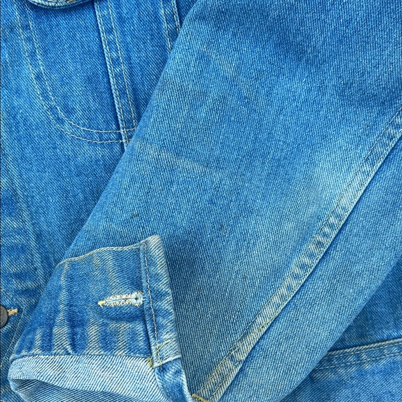 Vintage Lee Denim Trucker Jacket PATD 153438 Good Times! - Picture 10 of 14